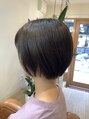 チェリッシュ ヘアーサロン(Cherish HAIR SALON)&nbsp;可愛らしいミニボブ。乾かすだけでまとまるスタイルです♪