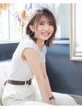 スイート ヘアデザイン(Suite HAIR DESIGN) 20代30代スタイリング楽♪ヘルシー外ハネ小顔ネオウルフ