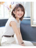 20代30代スタイリング楽♪ヘルシー外ハネ小顔ネオウルフ