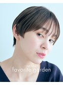 favorite garden おとな可愛いマッシュショート