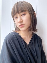 アイティー バイ アルバム 浦和店(IT by ALBUM)&nbsp;ラベンダーベージュ_カーキグレージュマッシュショート_38123