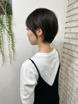 ショートボブ/大人巻き/ぷつっとボブ/ナチュラルモード/銀座駅