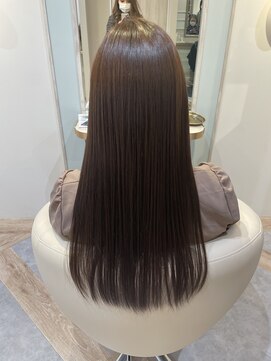 アンド ラ ブランシュ(&.La Blanche) 縮毛矯正/ストレート/くすみブルー/テラコッタ/大宮