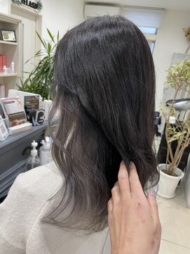 ベルバイグレイス(BELLE by grace) インナーカラーシルバー