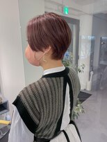 レフ(LEF)&nbsp;【オダオススメ！】ピンキーグレージュ×ハンサムショート