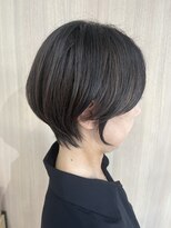 メロウ(mellow)&nbsp;ショート×白髪ぼかしアッシュ