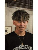メゾンフォーメン(Maison for men)&nbsp;ツイストスパイラル/ホワイトメッシュ/フェードカット