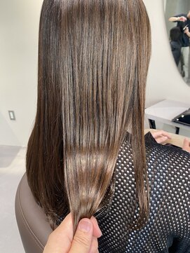 アネ(annee) なめらか抜け感ベージュ☆【髪質改善】METEOトリートメント