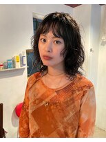 チクロ(ticro)&nbsp;【チクロ】ウルフレイヤー　ニュアンスパーマ