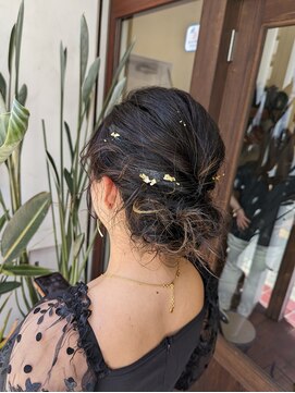 アン(Hair make un) ヘアセット