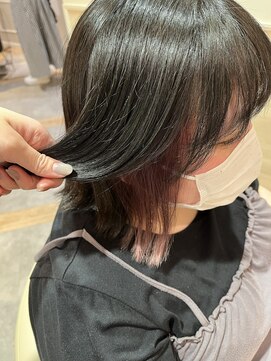 アンド ラ ブランシュ(&.La Blanche) セミディ/シアーカラー/ショートヘア/姫カット/魅力倍増カール