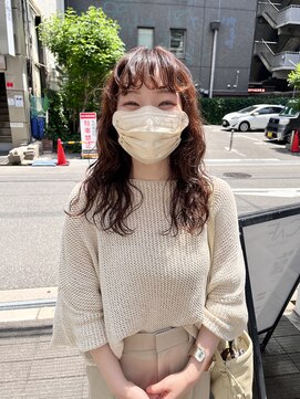 カフ(CAF) CAF FUKO ロングパーマ/レイヤーパーマ/大阪/心斎橋