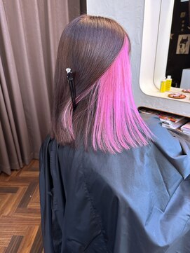 ログ(L.O.G) 【圧倒的モテ髪】カット+インナーカラー+トリートメント【那覇】