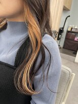 エウ(eu)&nbsp;ペールオレンジのインナーカラー