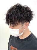 波巻きツイストスパイラルパーマ