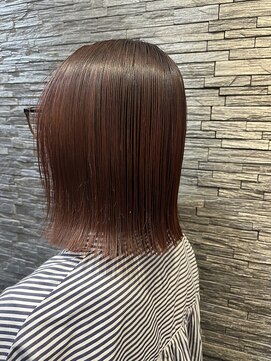 パッション 長町南店(PASSION) 切りっぱなしオレンジブラウン
