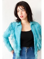 クロエ 博多(Cloe)&nbsp;黒髪カタログ×前髪パーマ