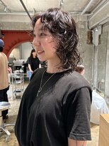 ハマモト&nbsp;ミディアムパーマ