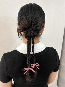 ヘアセット専門店 ナゴミ 渋谷店(nagomi) カチモリローポニー