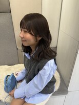 チョコレートブラウン×セミディ＊森本ひろか＊