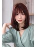 【ミディアム・ロング】カット＋カラ-＋ヘッドスパ