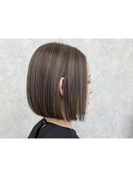 【大在】小顔魅せできる顔周りの似合わせカットで360°綺麗に見える理想のシルエットに◇大胆イメチェンも!