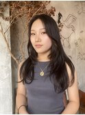 海外風レイヤーカット