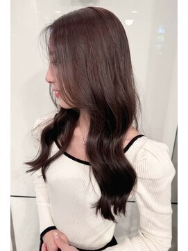スライバイリアオオサカ(Sly By Ria OSAKA) オリーブブラウン/ブリーチなしカラー/髪質改善【梅田】【大阪】
