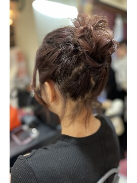 ソレイユミュー トロワ(Soleil mju trois) ボブお団子アップ