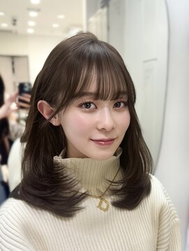 アマトウキョウ 表参道(AMA TOKYO) 【川角綾花】20代30代40代◎小顔レイヤースタイル