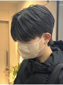 横浜ニュアンスパーマ毛流れセンターパートフェザーパーマ40代