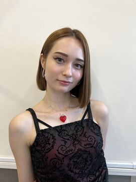 ログ オモテサンドウ(L.O.G OMOTESANDO) タッセルボブ×ミルクティー