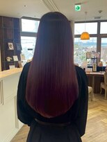 ユーシャンボール(U-CHAMBORD) 艶やか美髪ストレート【寝屋川/髪質改善/白髪ぼかし】