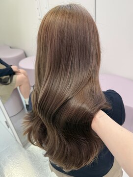 ジーナリア(Xena ria) 《衣織》透明感ブラウン/韓国ヘア