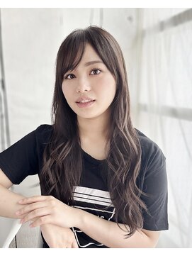 ナル 宇都宮(nalu) 大人可愛いAラインミックスカール