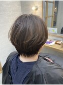 劇的変化!クセを活かしたおしゃれショート*ブラウンベージュ◎