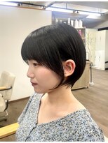 ルアン 上通り(ruen) 可愛いシルエット 丸みショート ruen 熊本 田口紗羅