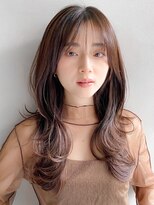 リヤン 表参道(lyann)&nbsp;艶感似合わせカット小顔うるツヤ薄めバングレイヤーカットh