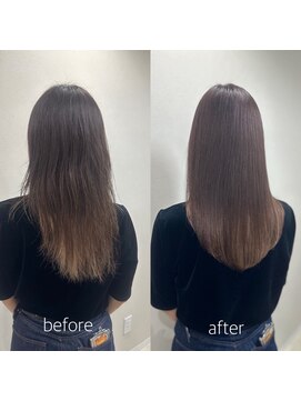 アッサンブレ 髪質改善ストレート