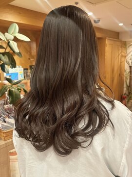 バイオレット 表参道店(Violet) ココアブラウン/透明感ラベンダーベージュ/水光カラー