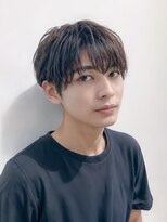 ユニル(Unille) 泉駅/メンズ/MEN’S/ニュアンスパーマ/センターパート/学割U24