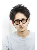 大人ツーブロショート