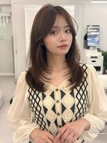 アマトウキョウスマートサロン(AMA TOKYO×Smart Salon)&nbsp;くびれミディアムレイヤー/顔まわりカット/美髪レイヤーカット