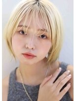 ヘアメイク フレンシア(hair make flencia)&nbsp;ブロンドレイヤーボブ