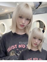 イェッカ パビル(YECCA pabil) ホワイトブロンド(ブリーチ2回~)