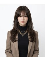 アン(Hair Relaxation UN) 外人風レイヤーカット
