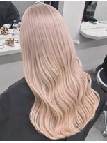 ベレーザ 渋谷(BELEZA)&nbsp;20239_ホワイトブロンドハイトーンカラーレイヤーハッシュカット