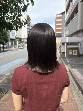 アンジュール(Anjoule) 外ハネストレート