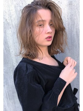 リマ(RIMA) 【RIMA】 外国人風☆クセ毛風なラフカール×こなれセミディ