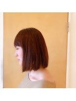 オーガニック アトリエ 大宮(organic+atelier)&nbsp;ロングボブ×伸ばしかけ×秋カラー×大宮×浦和